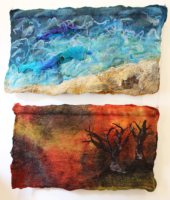 WIND AND EARTH by Suzanne Russell, SCORCHED EARTH by Suzanne Russell
