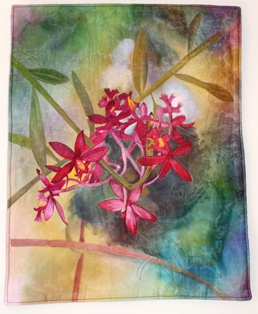 RED ORCHID by Daniela Glassop