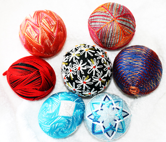 TEMARI BALLS by Suzanne Russell